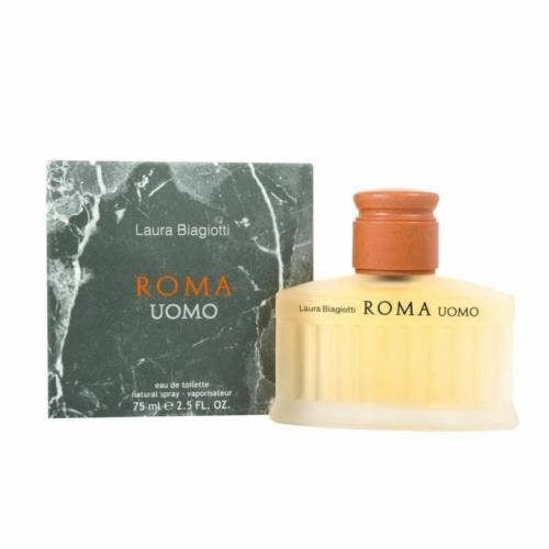 Laura Biagiotti Roma Uomo 75ml Eau De Toilette EDT Spray For Him