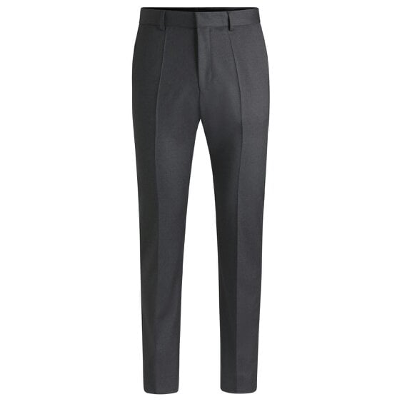 Boss Mens H-Lenon Regular Trousers - Grey