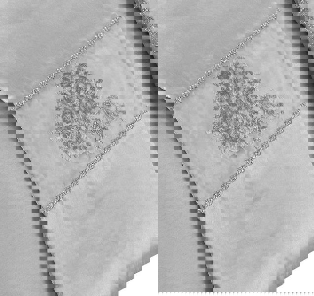 HomeSpace Direct Amara Silver Bed Runner