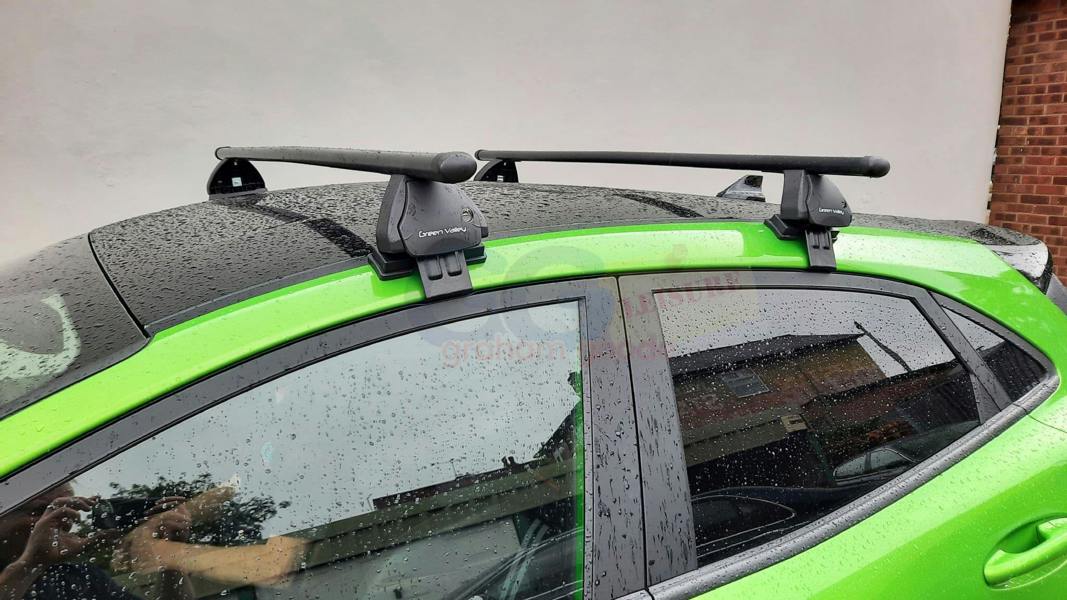 Green Valley Complete Roof Rack Bar System for Ford Puma 2020- onwards, No Fix Points or Rails