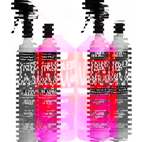 Ultima Plus XP Ultima-Plus XP pH Neutral 500ml x2 Litres Cherry Splash Car Cleaner Waterless Wash & Wax with Carnauba