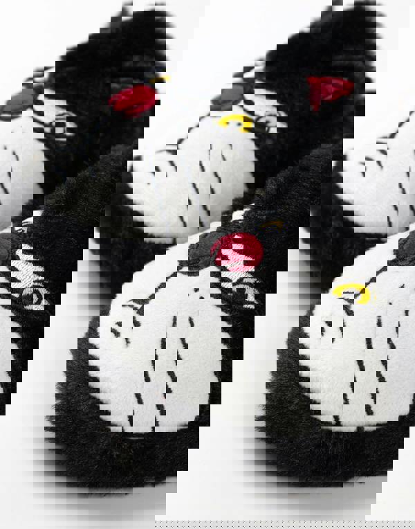 Disney Womens Black Cinderella Mule Slippers