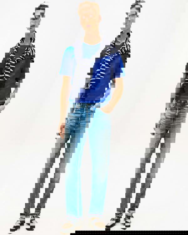 Tommy Hilfiger Essential Seasonal Regular Fit Solid Mens T-Shirt - Regal Blue