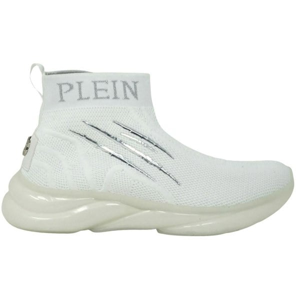 Philipp Plein Sport Plein Sport Hi-Top Sock Sneakers - White