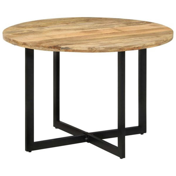 Berkfield Dining Table 110x75 cm Solid Wood Mango