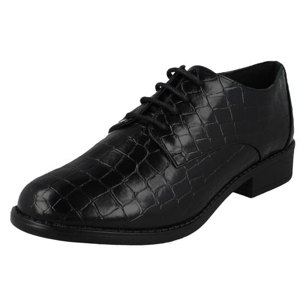 Spot On Ladies Spot On Lace Up Shoe F90080