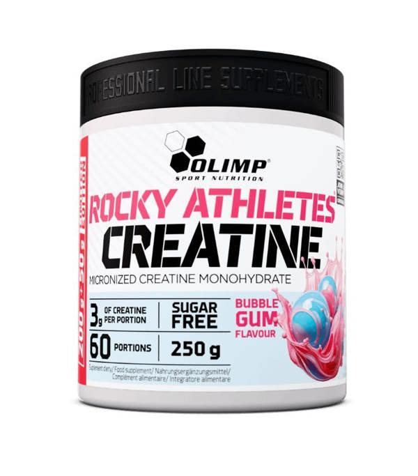 Olimp Nutrition Rocky Athletes Creatine, Bubble Gum - 250g