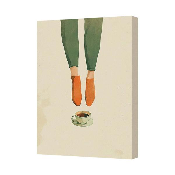 Benjamin Tate Design Contemporary Canvas Art Print UK Handmade Hanging Brackets Included