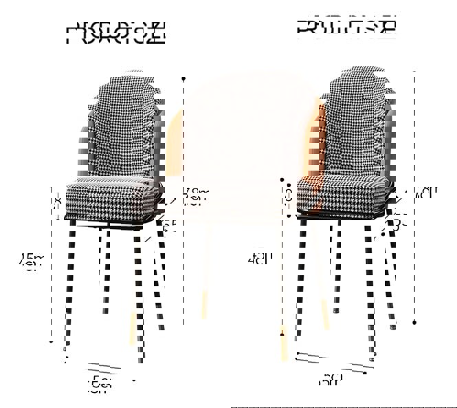Ratley Dining Chair, Linen-Weilai concept-Weilai Concept