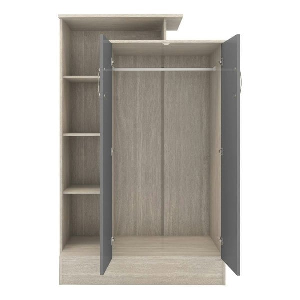 Seconique Nevada Petite Open Shelf Wardrobe