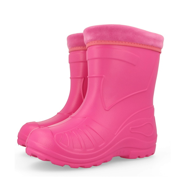 Gordano 050 Ultra Light EVA Kids Girls Wellies for Rain & Snow, Warm Liners