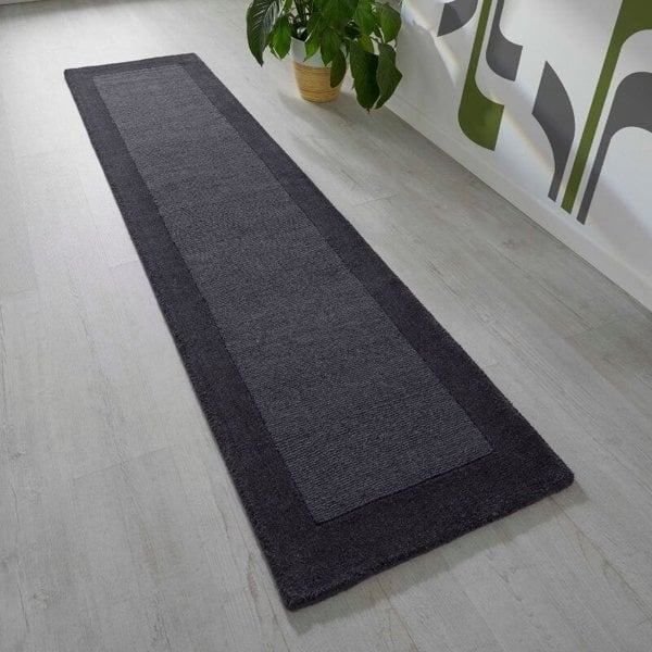 Colours Bordered Rug – Handmade Wool Rug