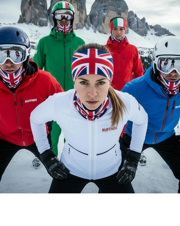RUFFNEK® AirMesh Snood - Union Jack - UV50+