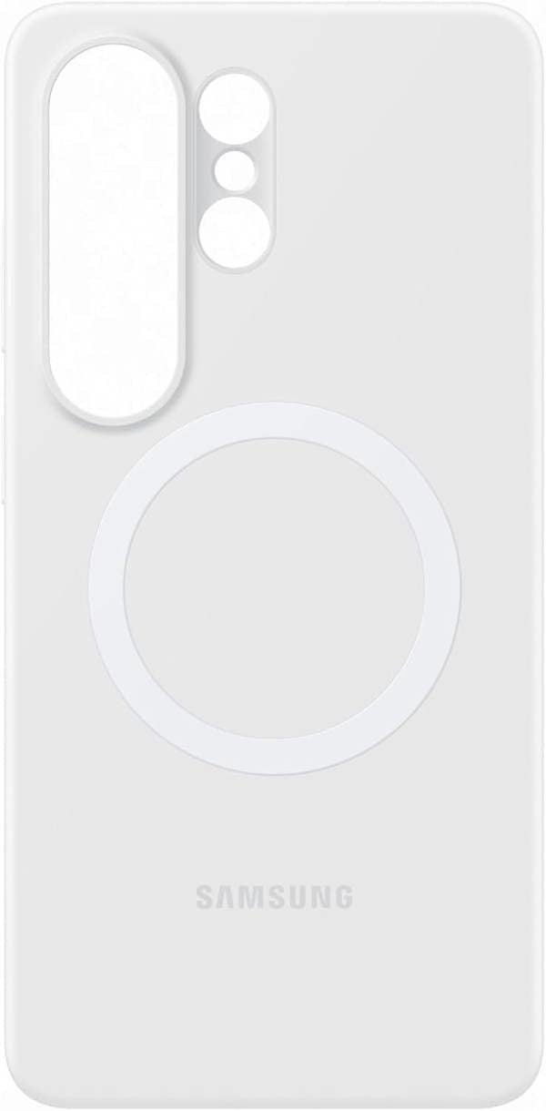 Samsung Galaxy S26 Ultra 6.9" Silicone Magnet Case White - EF-ES948CWEGWW