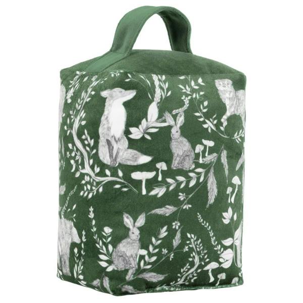 Furn Buckthorn Woodland Doorstop - Evergreen - 