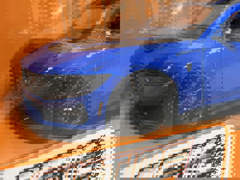 Jada 2024 Ford Mustang Dark Horse Blue Bigtime Muscle 1:24 Scale Jada 35276