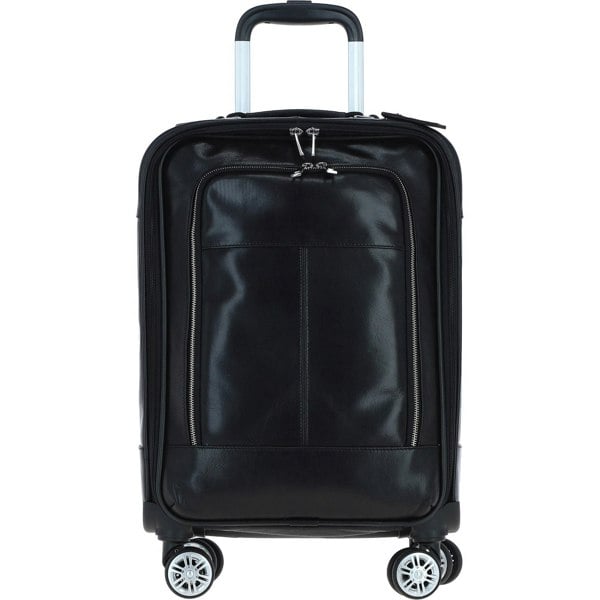 Real Leather Trolley Suitcase: pl-52