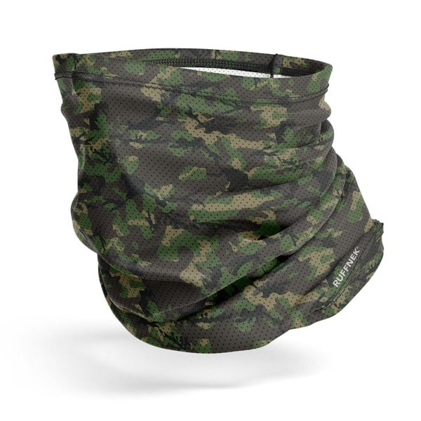RUFFNEK® AirMesh Snood – breathable, moisture-wicking multifunctional scarf with UPF 50+ protection. Ideal for sport and outdoor activities.