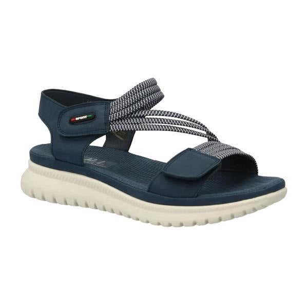 Cipriata Womens/Ladies Eletta Crossover Strap Sandals - Navy Blue - 