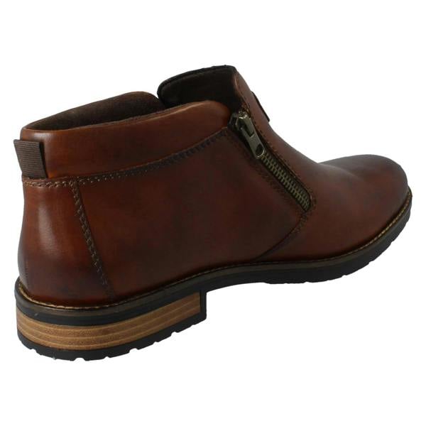 Rieker Mens Rieker TEX Double Zip Chelsea Ankle Boots 14656