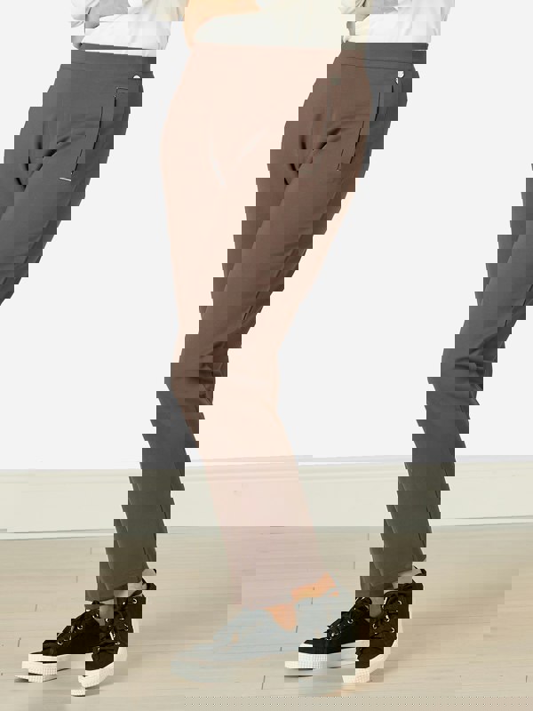 PennyPlain Treggings - Dark Latte Short