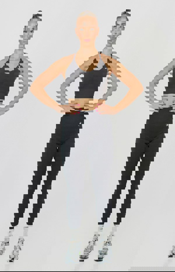 V3 Apparel Tempo Seamless Multi-Way Sports Bra - Slate Grey