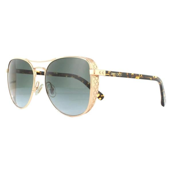 Jimmy Choo Sunglasses Sheena/S DDB 00 Gold Copper Dark Grey Gradient