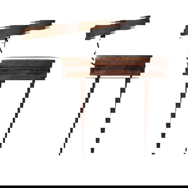 Artisan Furniture Solid Wood Backless Mounted Chestnut Console