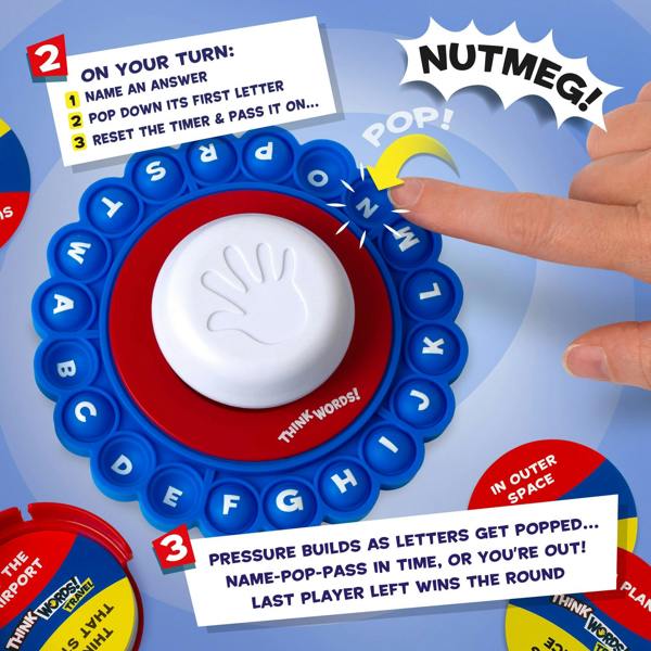 IDEAL Think Words Travel Game