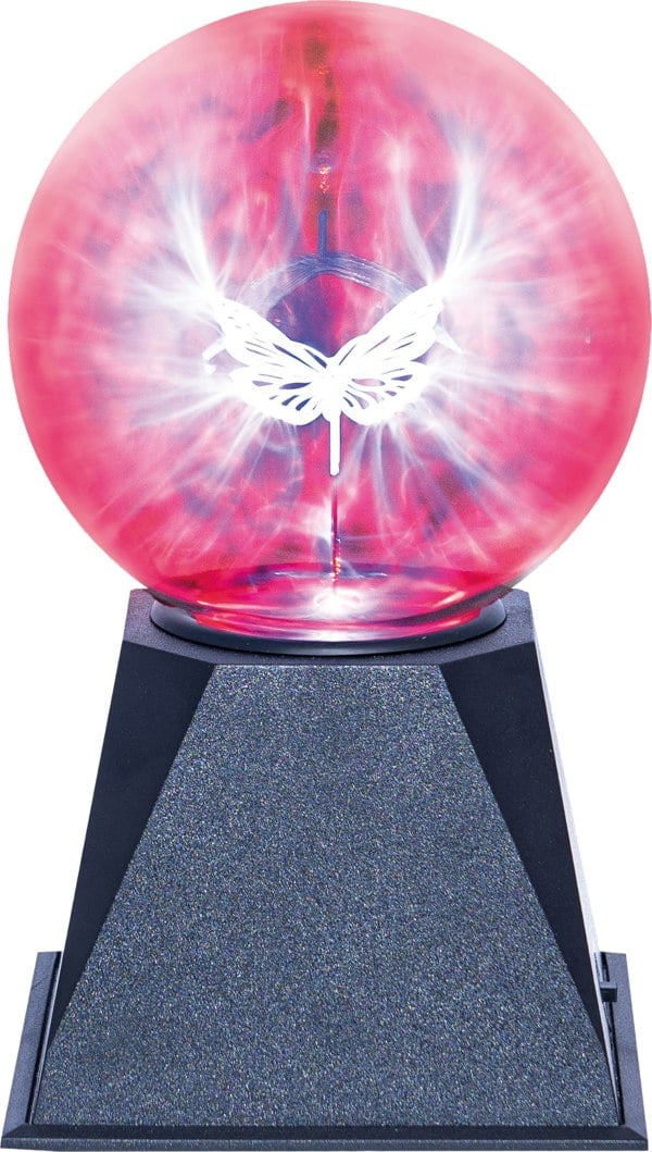 Cheetah Contact Sensitive 5 Inch Plasma Ball with Butterfly Effect