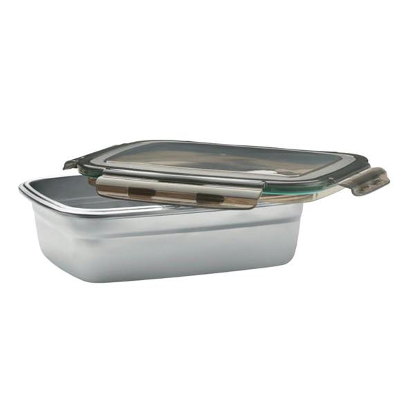 MidOcean Lox 850ml Lunch Box - Transparent Grey - 