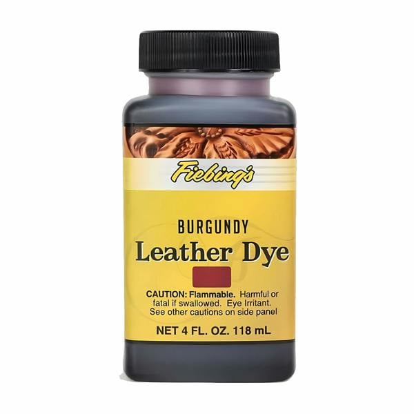 Fiebing's Leather Dye - Professional Alcohol-Based Colour Dyes 4oz