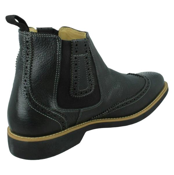 ANATOMIC Mens Anatomic Slip On Ankle Boots Gustavo