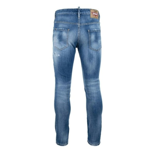 DSQUARED2 S71LB1121 S30342 SKATER JEAN 470 NAVY BLUE JEANS Mens 46