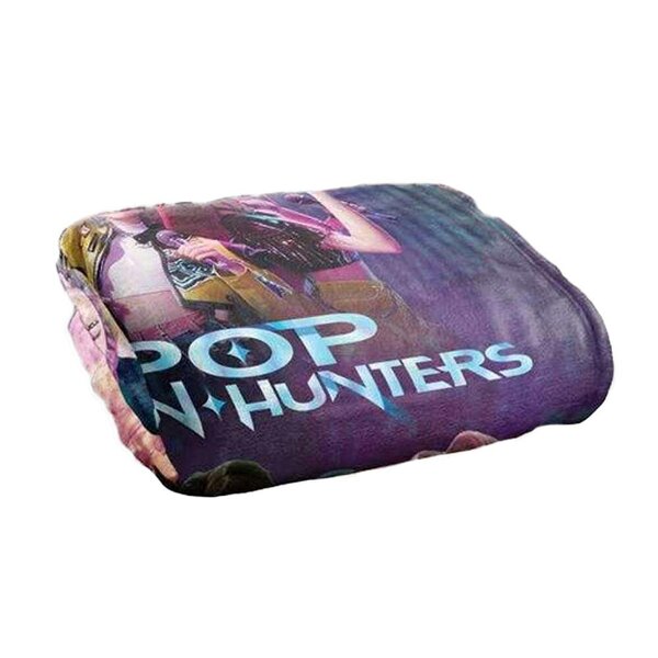 K-Pop Demon Hunters Huntr/X Blanket - Multicoloured