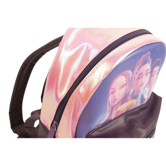 K-Pop Demon Hunters Huntrix Fashion Backpack - Purple/White