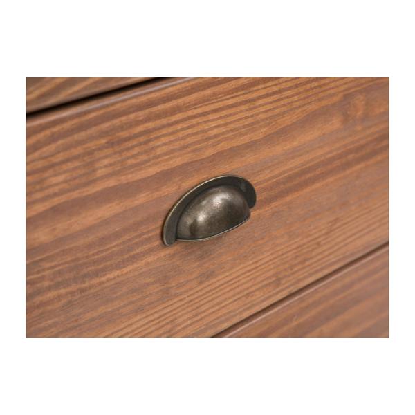 Cabinet Bits Padua 3 Drawer Dressing Table Set Brass Cup Handle