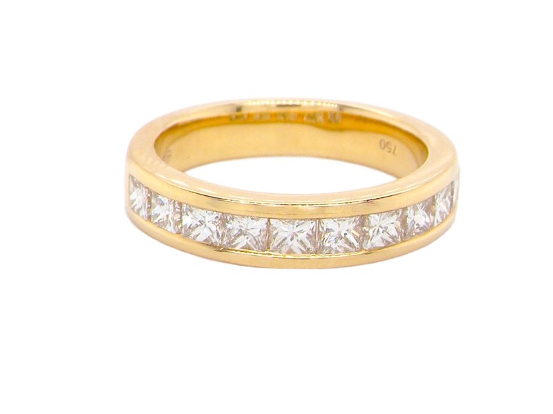 Half Hoop Diamond Eternity Ring