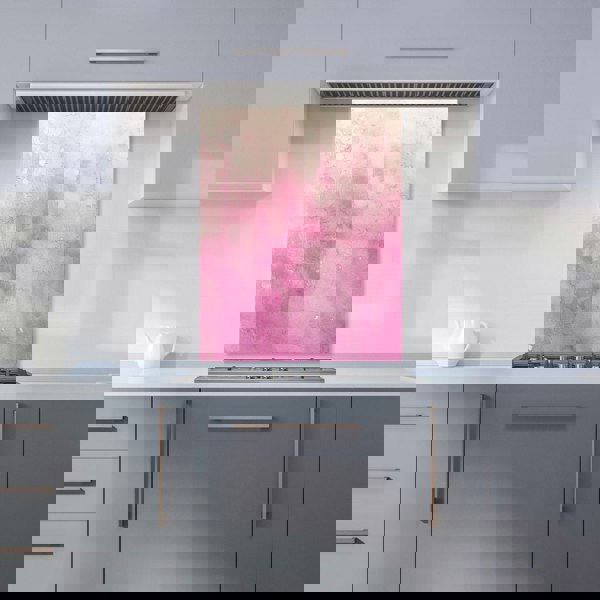 Warren Reed - Designer Pink Textured Effect Kitchen Splashback