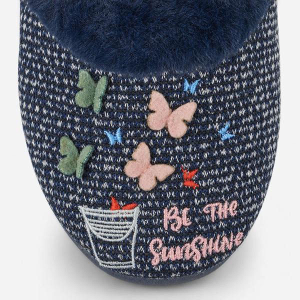 Sleepers TESSA Full Slippers Slippers   in  Navy