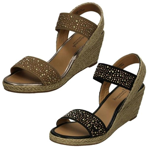 Savannah Ladies Savannah High Wedge Sandals F10908