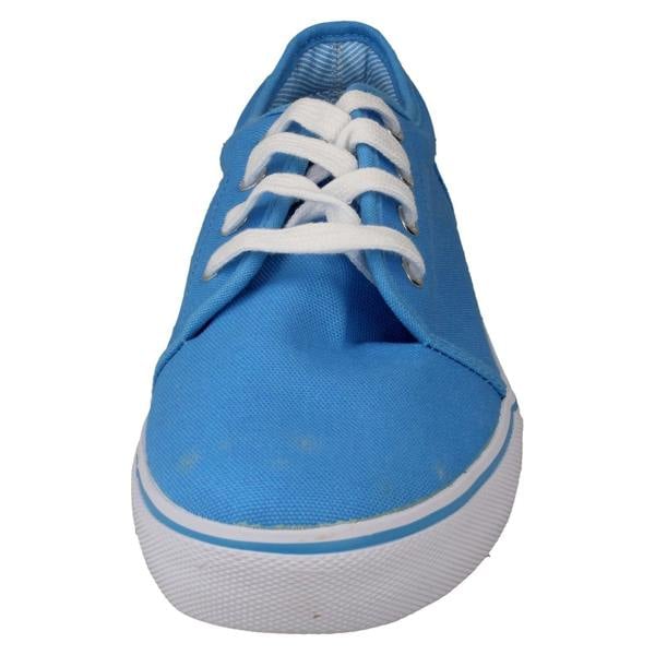 Front Mens Front Lace Up Casual Canvas Shoes Ollie Fr7010