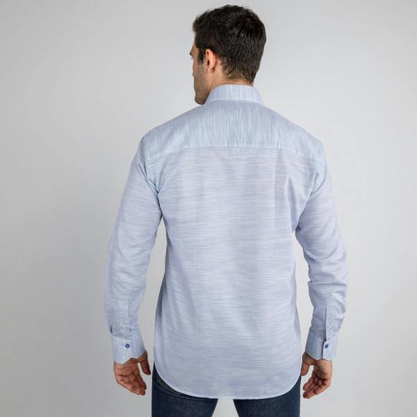 TEXTURED WASH CLASSIC SHIRT - Premium Men's Patterned Shirt by Claudio Lugli | Bold Design, Tailored Fit, Best Printed Shirts