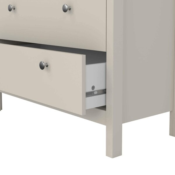 Wyld Haus Gossmere Natural Cashmere Chest 5 Drawers