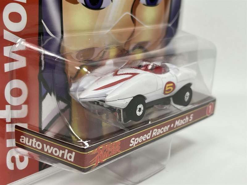 Auto World Slot Cars Speed Racer Mach 5 Thunderjet Ultra G HO Scale Slot Car SC372-1