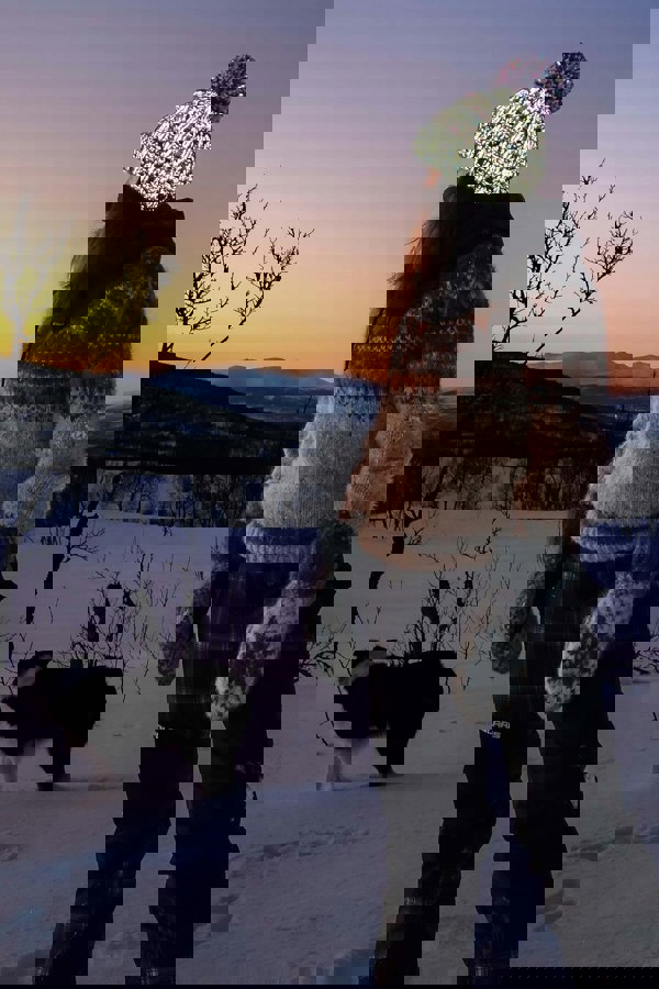 SuperBobble Winter Solstice Rib Hat