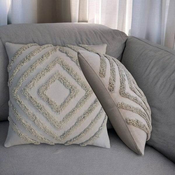 Artisan Furniture Tacy Grey Cushion Set of 2