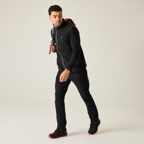 Dare 2b Mens Tuned In II Multi Pocket Walking Trousers - Black