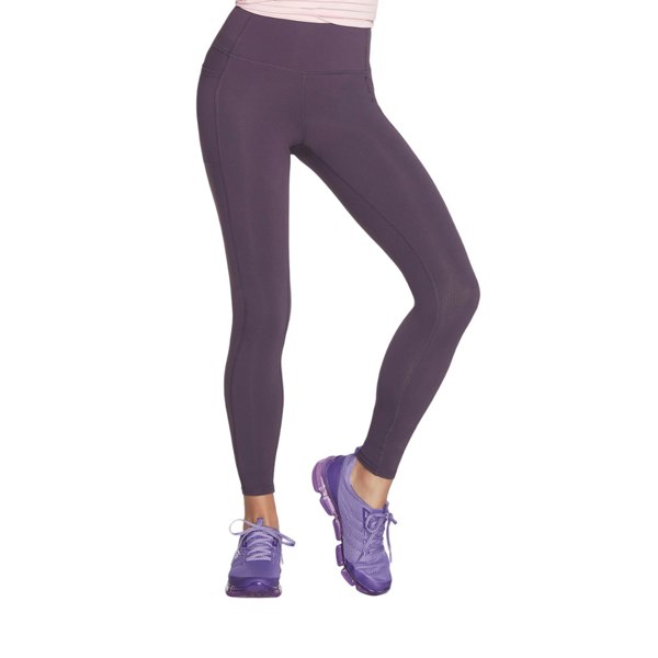 Skechers Women's Gowalk Wear High Waist Leggings - Dark Purple