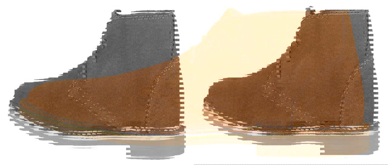 Lambretta Chiswick Mens Classic Lace Up Suede Desert Ankle Boots